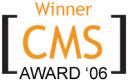 Winner CMS Award 2006